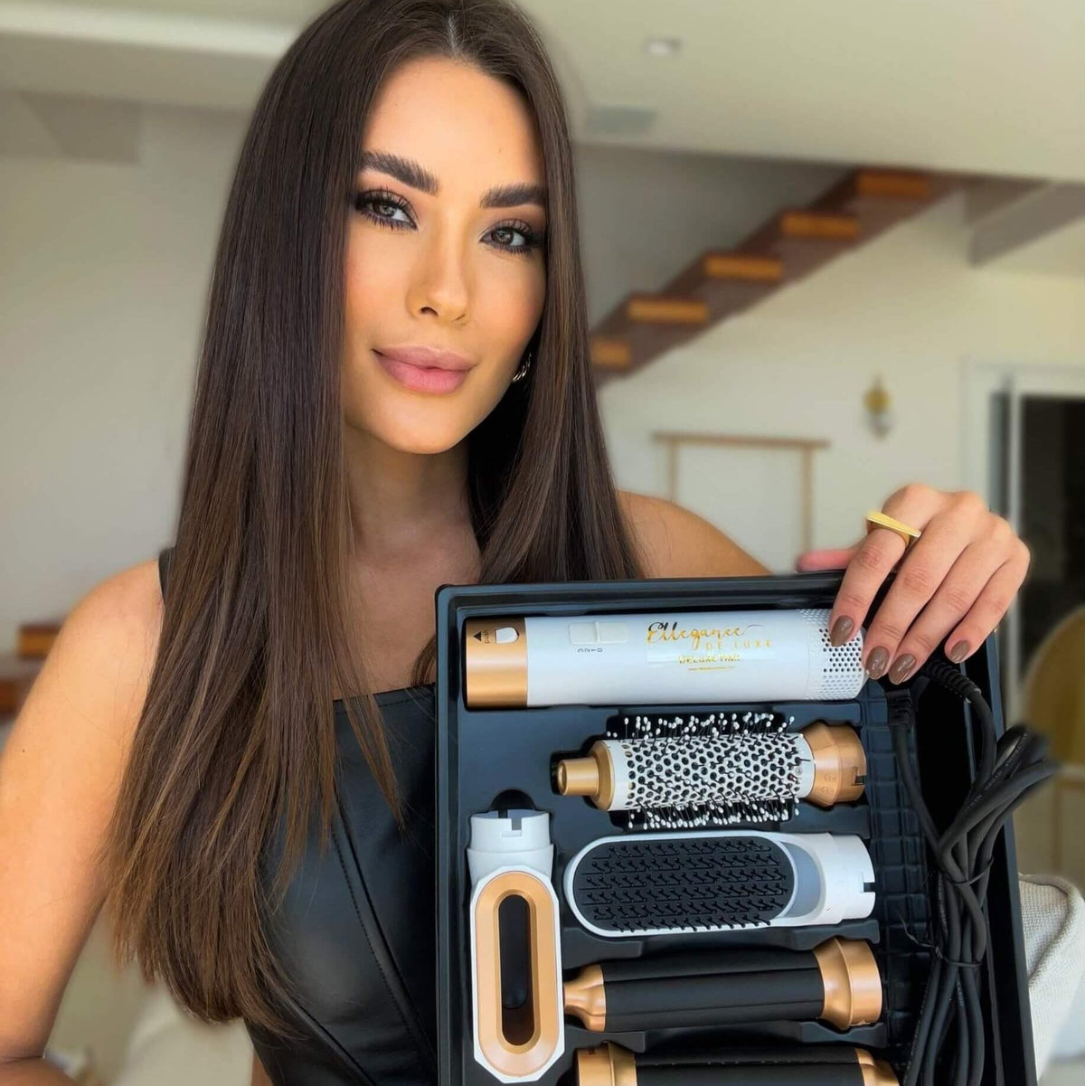 Escova Modeladora 5 em 1 - DeLuxe Hair 2025 - Original®