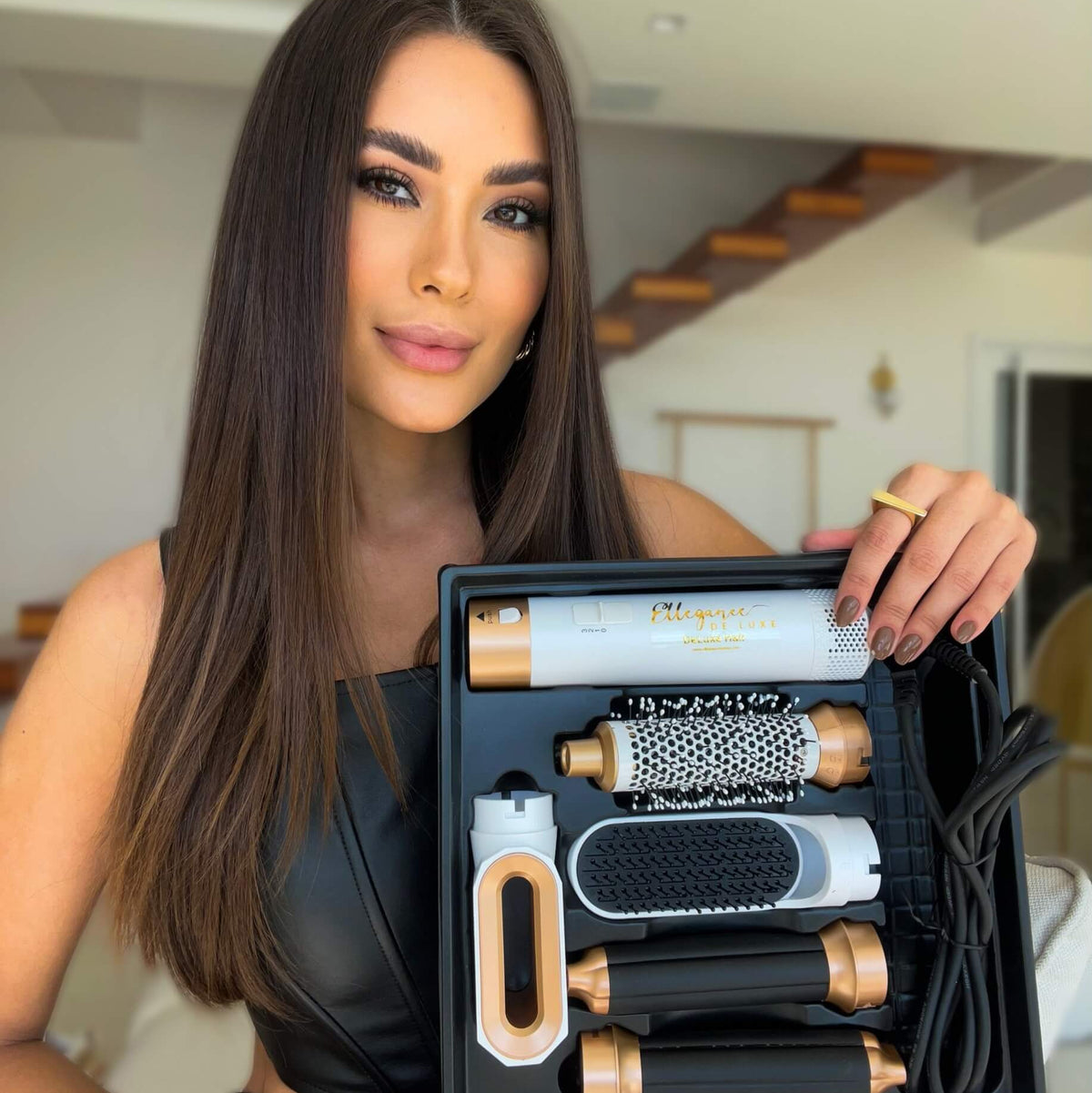 deluxe hair 5 em 1 - escova modeladora