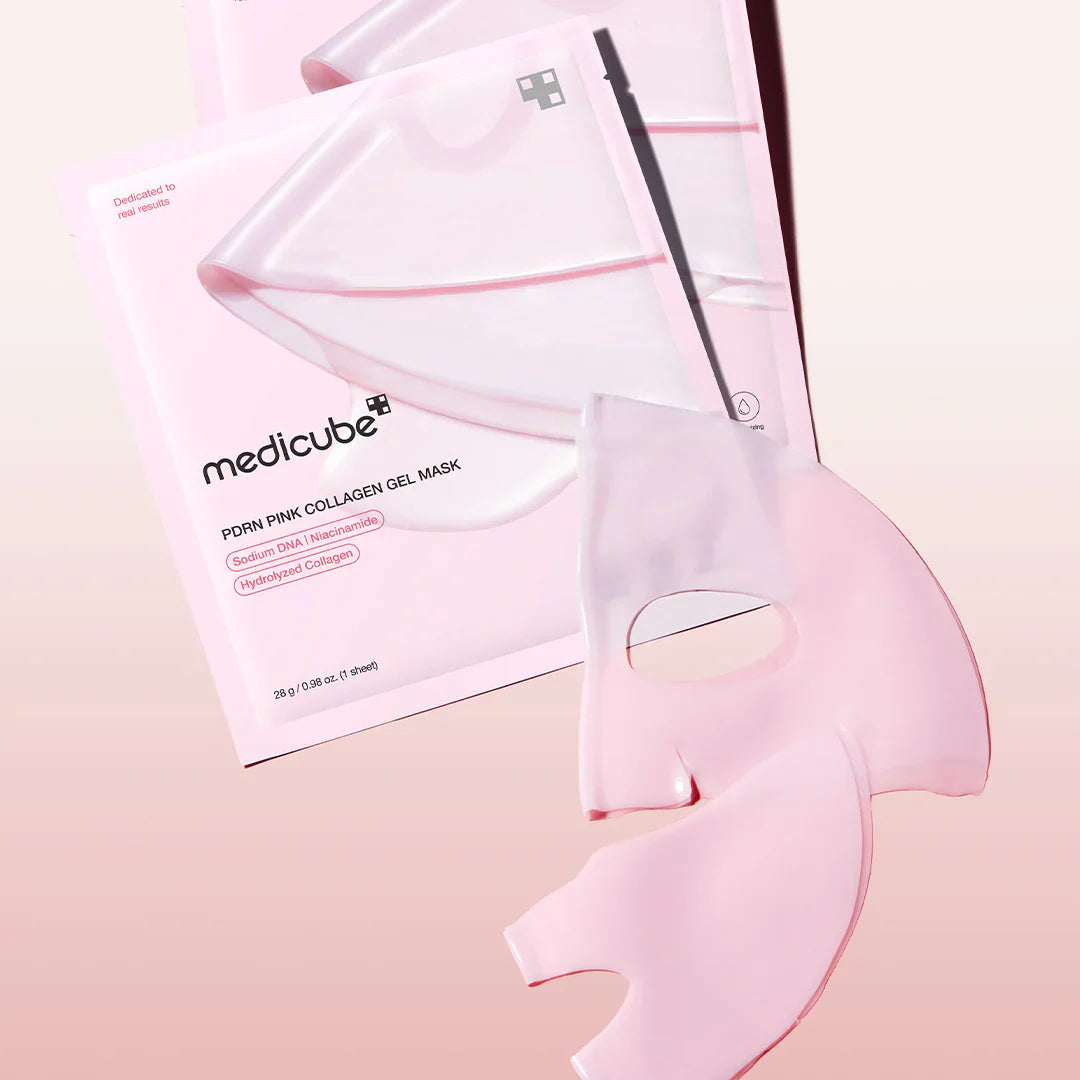 MEDICUBE - PDRN PINK COLLAGEN GEL MASK (COMPRE 1 LEVE 4)