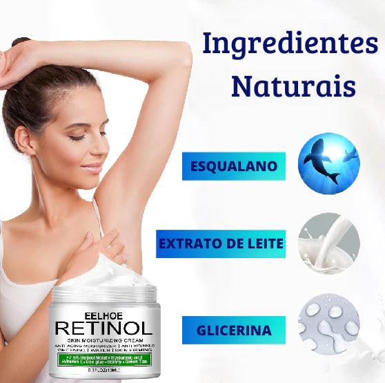 rugas retinol pele jovem eliminar rugas eliminar manchas aparência jovem