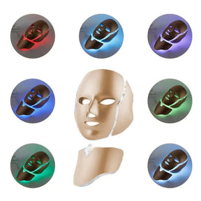 Máscara Facial LED com 7 cores - Ellegance DeLuxe