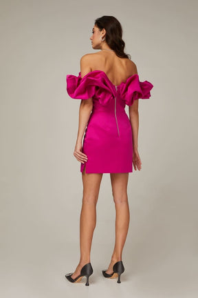 vestidos  VESTIDOROSA  VESTIDOPINK  vestidomidi  vestido jantar  vestido festa  vestido elegante  vestido  Vestido Princesa Crystal - Ellegance DeLuxe